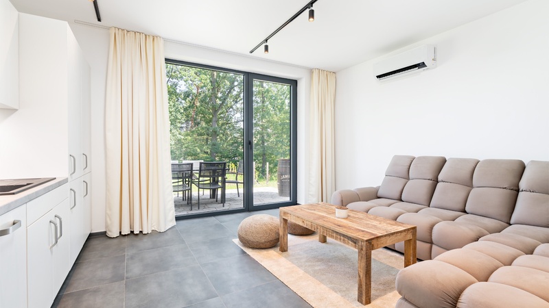 Apartmán 3+kk se zahradou